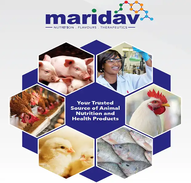 Maridav Animal Nutrition and Health brochure